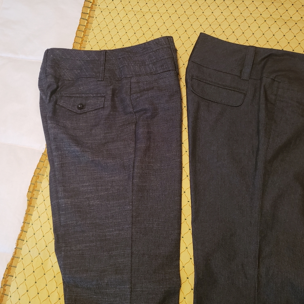 Two pants for office use.